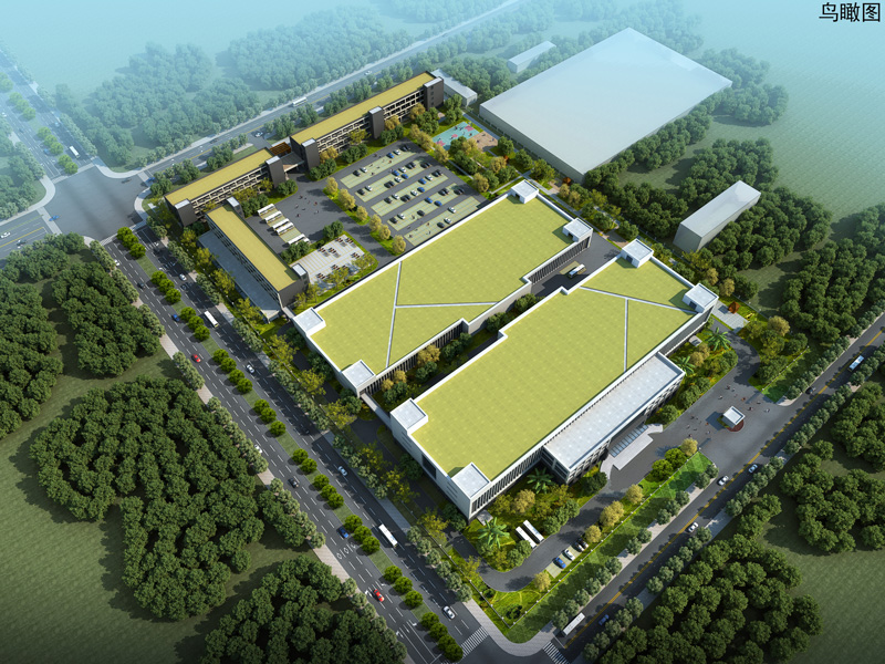 安福海能电子有限公司厂区